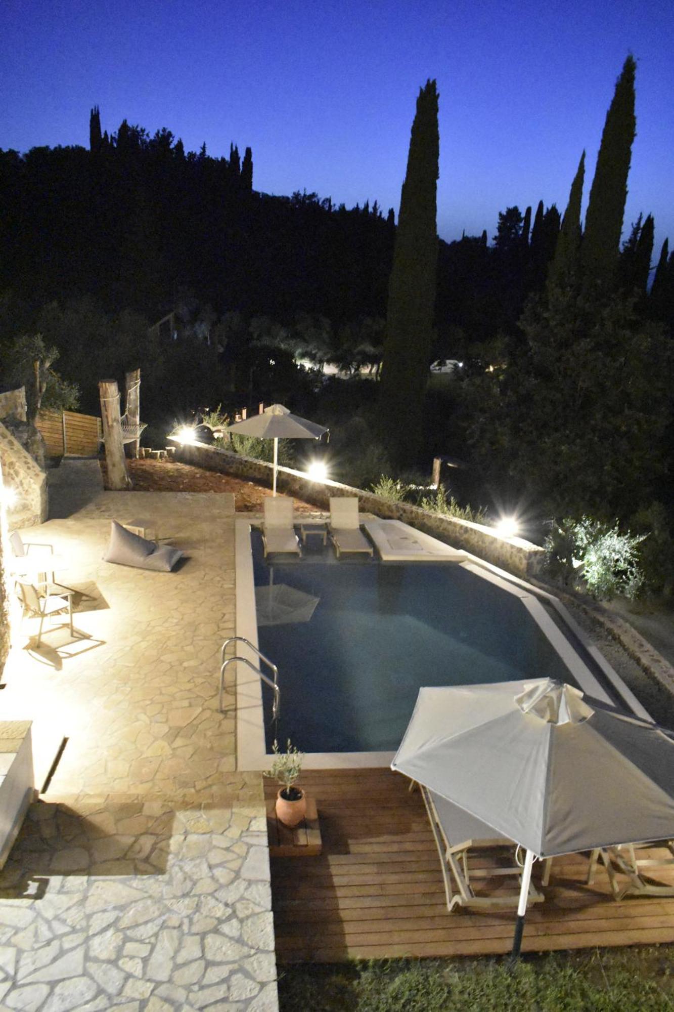Corfu View Deluxe Villa Perama  Exterior photo